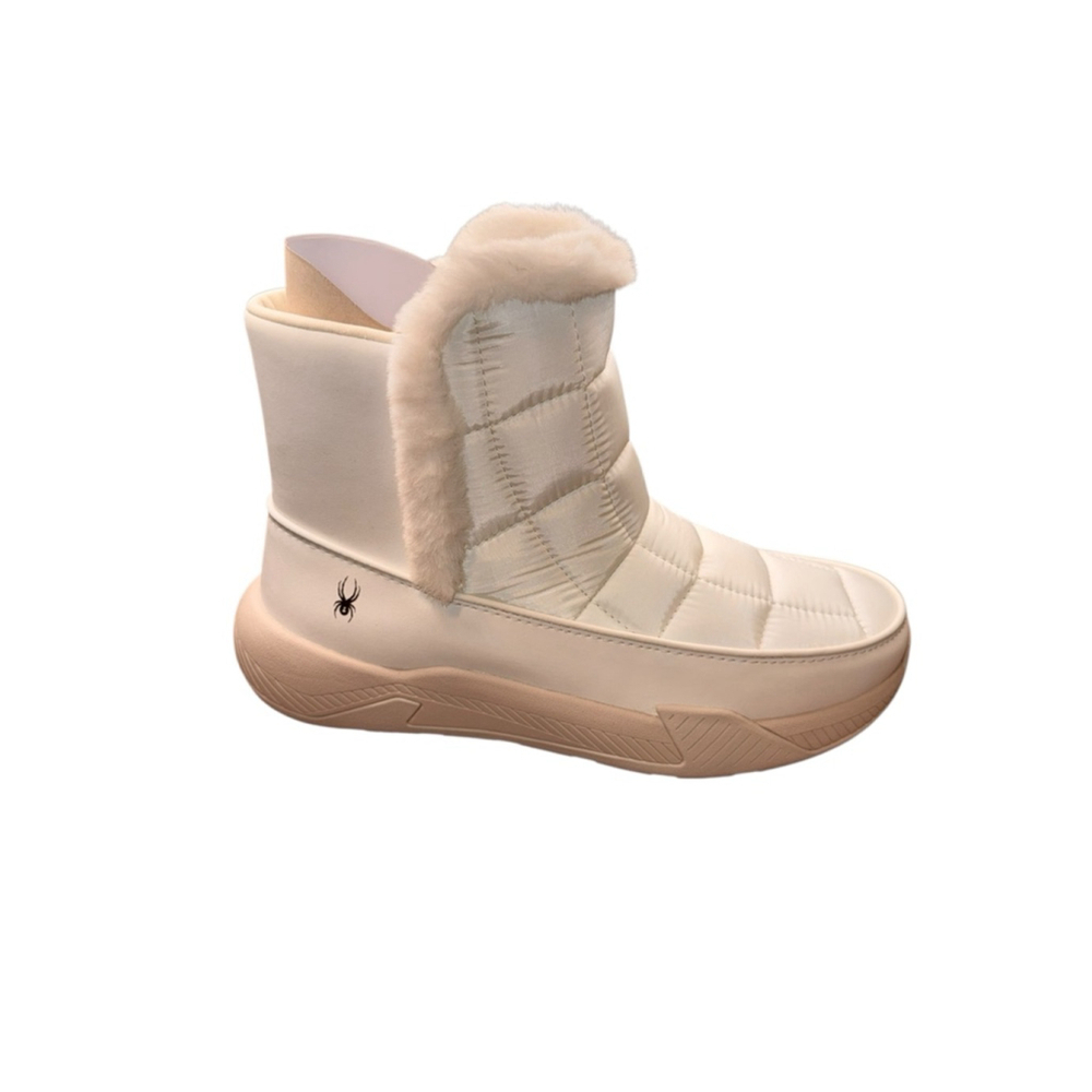 Women's Spyder Lumi Winter Boots 8.5 White Beige